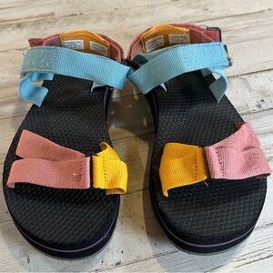 Columbia Alava Sandal Women’s US 5 pink mango baby blue multi strap sandal